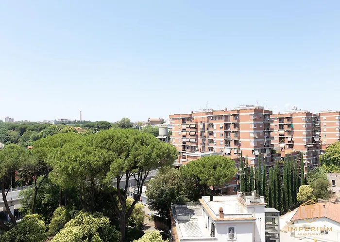 Imperium Trastevere Flat - 4-6 Pax, A-c, Panoramic View, 2 Baths Appartement