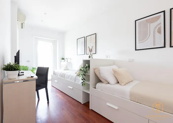 Appartement Imperium Trastevere Flat - 4-6 Pax, A-c, Panoramic View, 2 Baths *